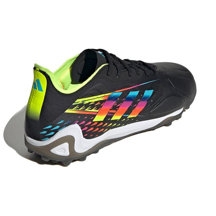 adidas Copa Sense.1 TF Al Rihla Pack — черные мужские кроссовки Core-черный ярко-голубой Team-солнечно-желтый HR1853