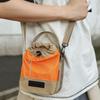 Outdoor Sports Riding Crossbody Bag Mobile Phone Water Cup Bag Contrast Color Travel Small Shoulder Bag
