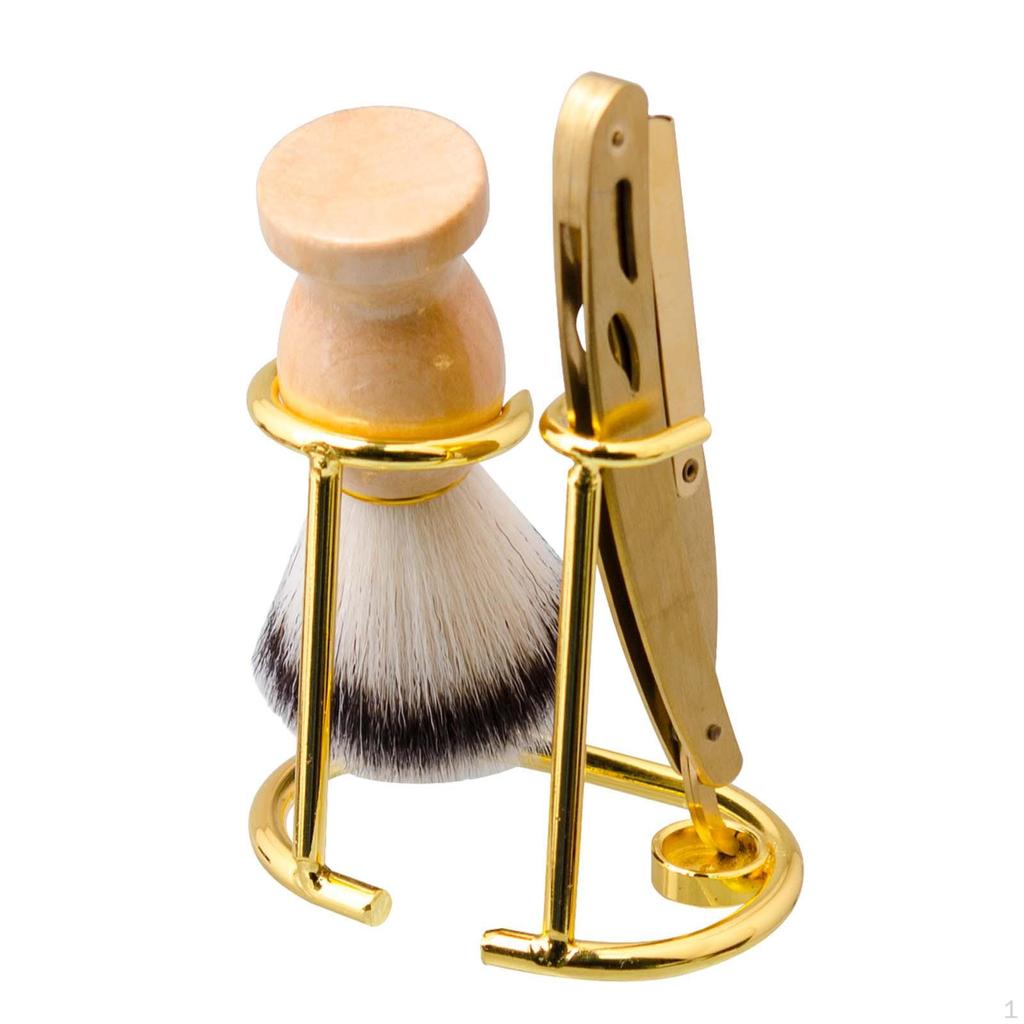 Набор для бритья 3 в 1, чистящий инструмент, высокопроизводительная прочная ручная нейлоновая щетина