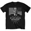 Хлопковая футболка унисекс Malcolm X для взрослых любыми средствами