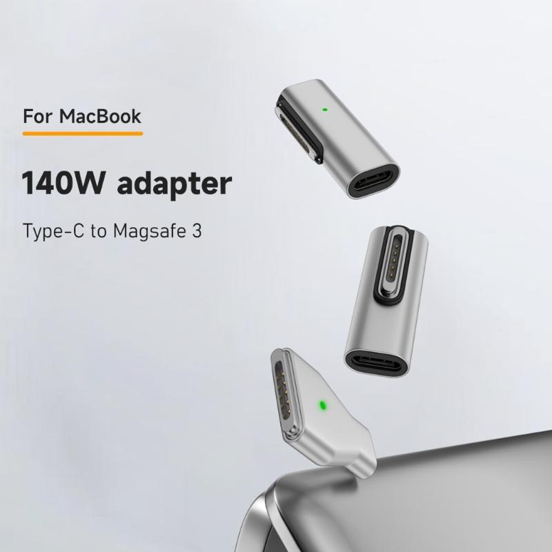 Магнитный USB-адаптер PD Type C для Type-C Female на 3 USB C Female Магнитный адаптер-конвертер для