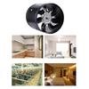 Multifunction Powerful Silent Exhaust Fan Air Ventilator Metal Pipe Ventilation Low Noise for Household Kitchen Basement