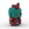 Building Block Compatible, Marvel-Yondu-Mechanical Fin Creative Assembly Square Head Brick Model Gift