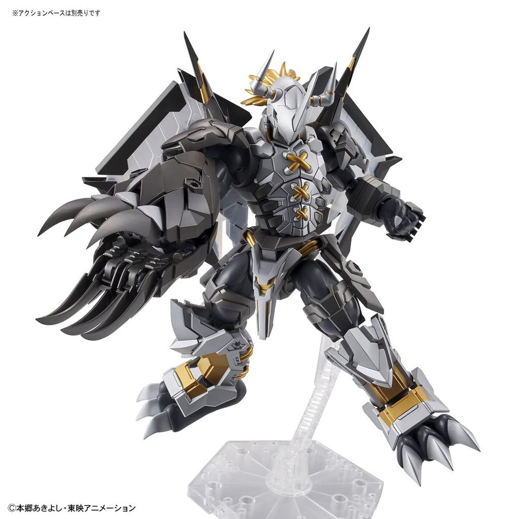 Standard Digimon Adventure Black War Greymon Plastic Model Figure-rise Color-coded
