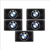 IAMS9 5/10pcs M Logo Car Steering Wheel Hub Caps Center Emblem Badge Sticker For BMW M E34E36 E60 E90 E46 E39 E70 F10 Motorcycle Decal