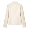 New Chinese Style Satin Knot Button Mandarin Jacket 2026 Spring Women Long Sleeve Waist-cinch Single Breasted Daily Wear Coat