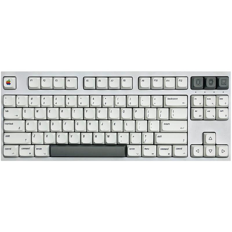 127 клавиш XDA PBT колпачки для клавиш английский японский русский корейский Таиланд для Apple MAC Cherry MX колпачки для индивидуальной механической клавиатуры