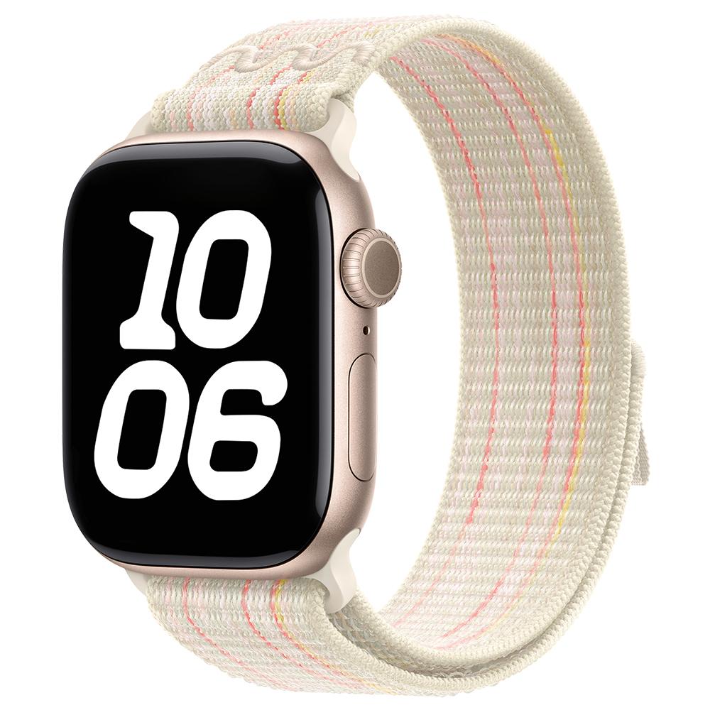 Нейлоновый ремешок-петля для Apple Watch 45 мм 44 мм 46 мм 40 мм 41 мм 38 мм 42 мм Correa Браслет iWatch Серии 11 10 6 Se 7 8 9 Ultra 3 2 49 мм