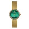 Diamond Natural Malachite Mesh Watch GE1246GD