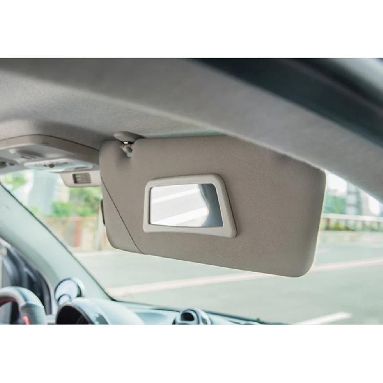 Car Makeup Mirror Portable Auto Sun-Shading Visor HD Mirrors Car Interior Mirror For Smart Fortwo 451 2009-2014 Car-styling