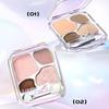 LITTLE ONDINE LumeCraft Eye Sculpt Quad 02 Whisper Blushpink 4.5г/0.16 унц