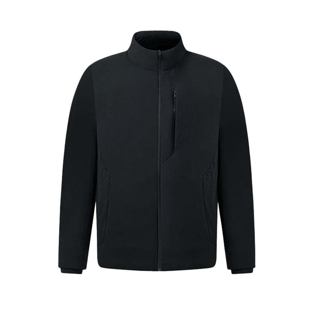 Fila Серия Golf Простой спортивный повседневный теплый универсальный удобный пуховик мужской верхней одежды глубокий черный A61M545908FBK