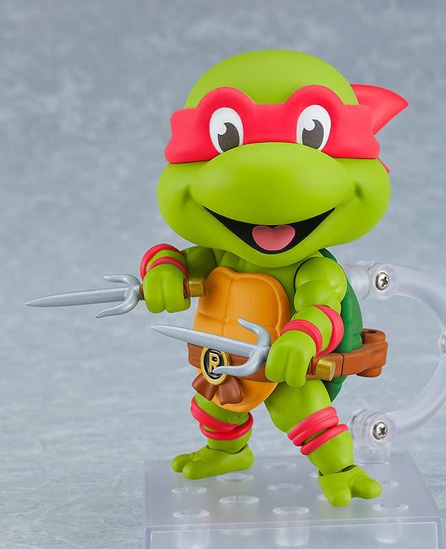 Nendoroid Teenage Mutant Ninja Turtles Raphael Пластиковая окрашенная подвижная фигурка без масштаба