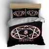 Slipknot Logo Black Bedding Set Bedding set (1 duvet cover, 2 pillowcases, duvet not included)