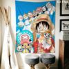 One Piece Wall Tapestry Aesthetic Wall Hanging Printed Fabric Blanket Decorative Tapestries for Bedroom Living Room Home Decor