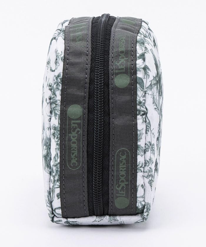 Мешочек SQUARE Olive Holiday Toile de Jouy [LeSportsac] [Официальный] COSMETIC/6701