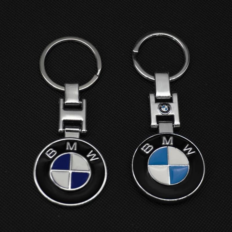 Автомобильная наклейка Горячая 2025 Металлический сплав Автомобильный значок Брелок Минималистичное кольцо для ключей Для BMW X1 X2 X3 X5 X4 X6 X7 G30 G20 G32 G11G12 F40 F3
