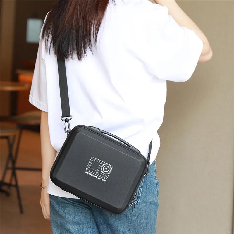 Для DJI OSMO Action 5 Pro 4/3 портативный чехол водонепроницаемая сумка зарядное устройство аккумуляторная подставка палка для селфи коробка для хранения аксессуары сумка