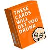 100 Sheets Get You Drunk Cards Fun Adult Drinking Board Game Party Supplies