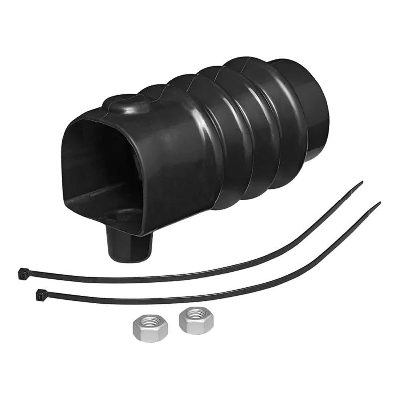 Тяговый крюк Резиновый чехол Черный Подходит для Knott Avonride KFG35 Ifor Williams 3500 кг Сцепное устройство Механизм сцепного устройства Гофра P00873