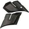 Windshield Wiper Cowl End Panel Compatible With Chevy Silverado Truck 1500 2500 3500 LH & RH 2007-2013 1 Pair Black Air Inlet Grille 15946001