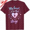 Unisex TShirt Fashion Tropical Palm Trees  Sailboat Heartbeat Design Summer Short Sleeve Casual Beach Island Holiday Stylish Tee
