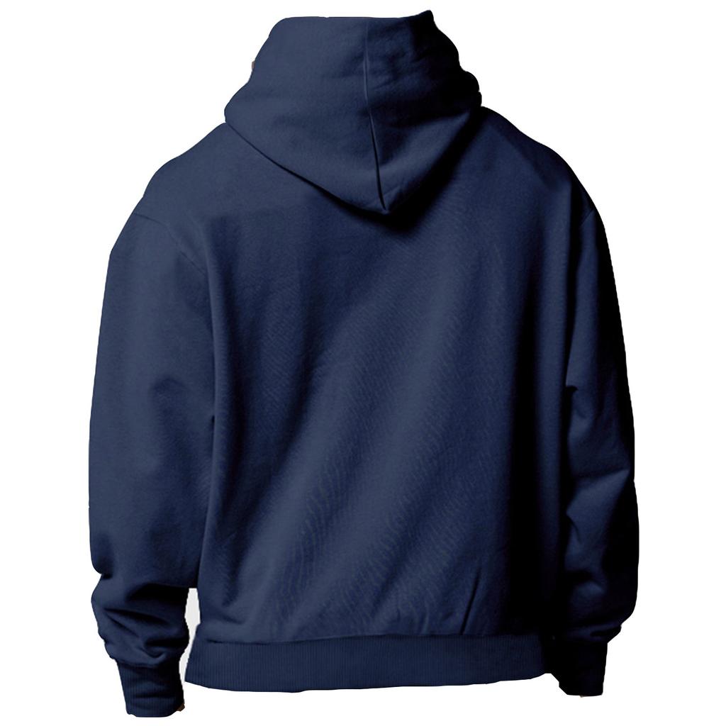 Мужская теплая флисовая функциональная повседневная толстовка с капюшоном на молнии для осени и зимы