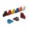 25 шт. совместимы с деталями MOC 26601 клин-пластина 2x2 под углом DIY строительные блоки детские конструкторы креативные игрушки