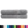 VidaXL Serviettes de Qualité Supérieure 2 pcs, Serviettes de Douche, Draps de Bain, Serviettes d'Invité de Salle de Bain, 137317