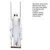 Halloween Outdoor Swing Ghost Decor 5 FT Large Hanging Swing Ghost for Front Porch Yard Tree Haunted House Party Decor