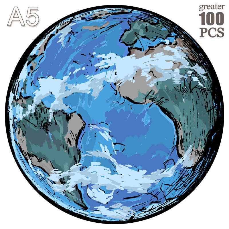 Земля Деревянный Пазл Детский Звездная География Раннее Образование Астро Сложный Деревянный Мозг Сопровождает Взрослый Пазл Вечеринка Досуг