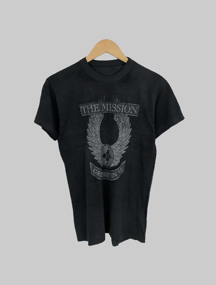 The Mission Band Great Britain Tour Tee Unisex Shirt Full Size S-4XL Unisex T-Shirt