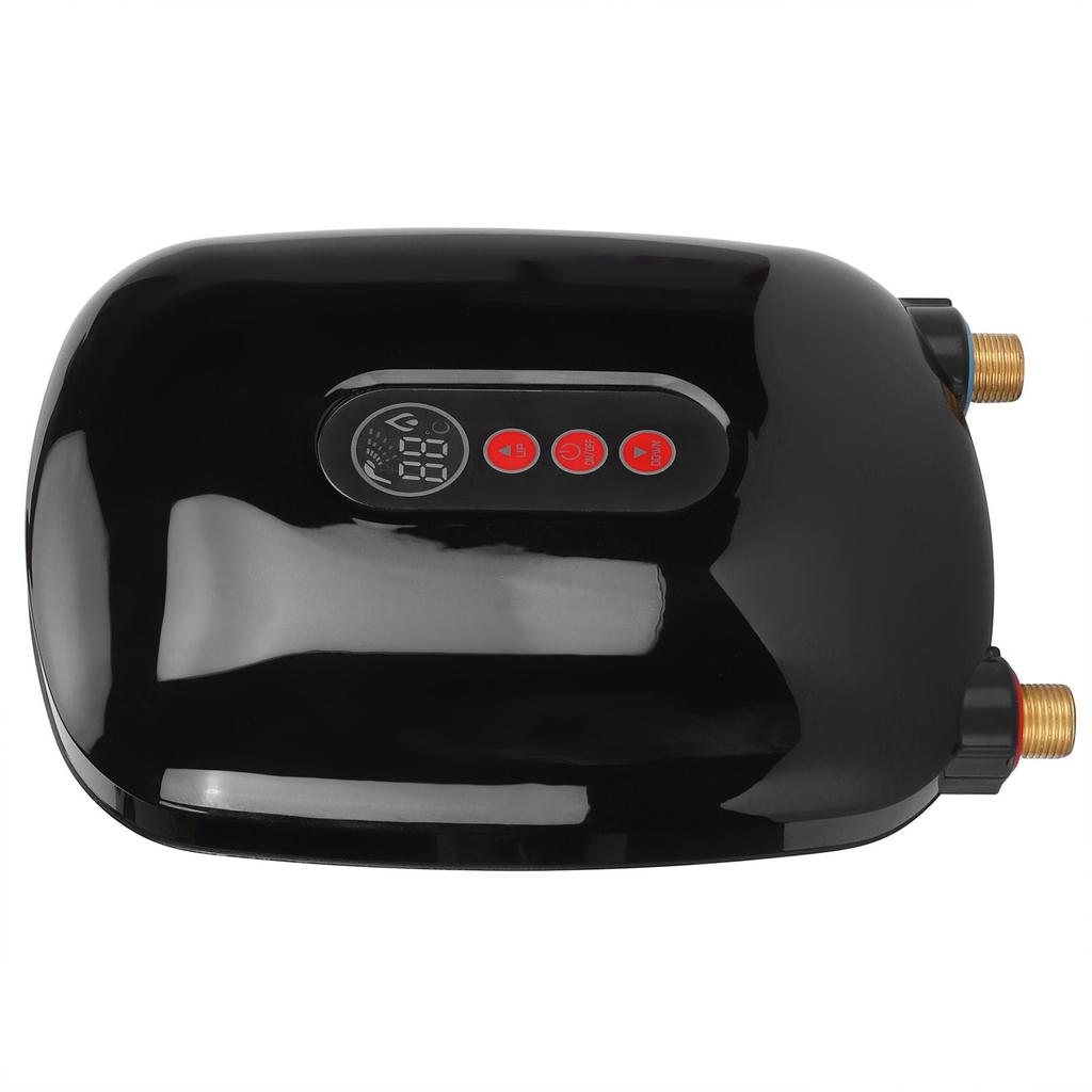 6500 Вт мгновенный водонагреватель быстрый нагрев дисплей температуры 220 В для бытовой кухни ванной комнаты