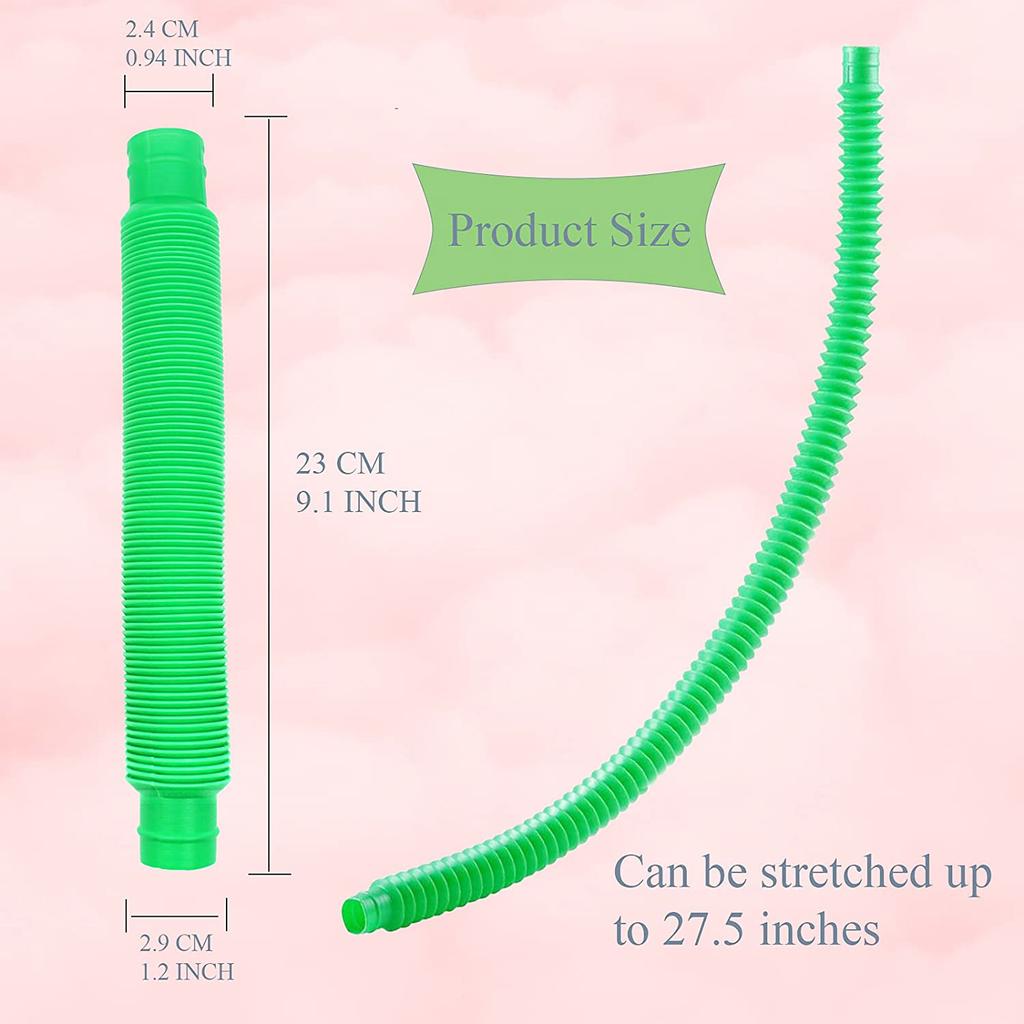 Красочные трубки игрушки-фиджет складные игрушки для аутистов для взрослых сенсорное снятие стресса простые игрушки для взрослых детей забавная игрушка-антистресс