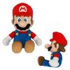 Sanei Boeki Super Mario ALL STAR COLLECTION Mario Plush AC01 (S) W11×D11×H24cm