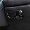 2X Carbon fiber Co-pilot Storage Box Handle Cover Trim fit For Honda Civic 2016-2019 Car accessories car interior decoration