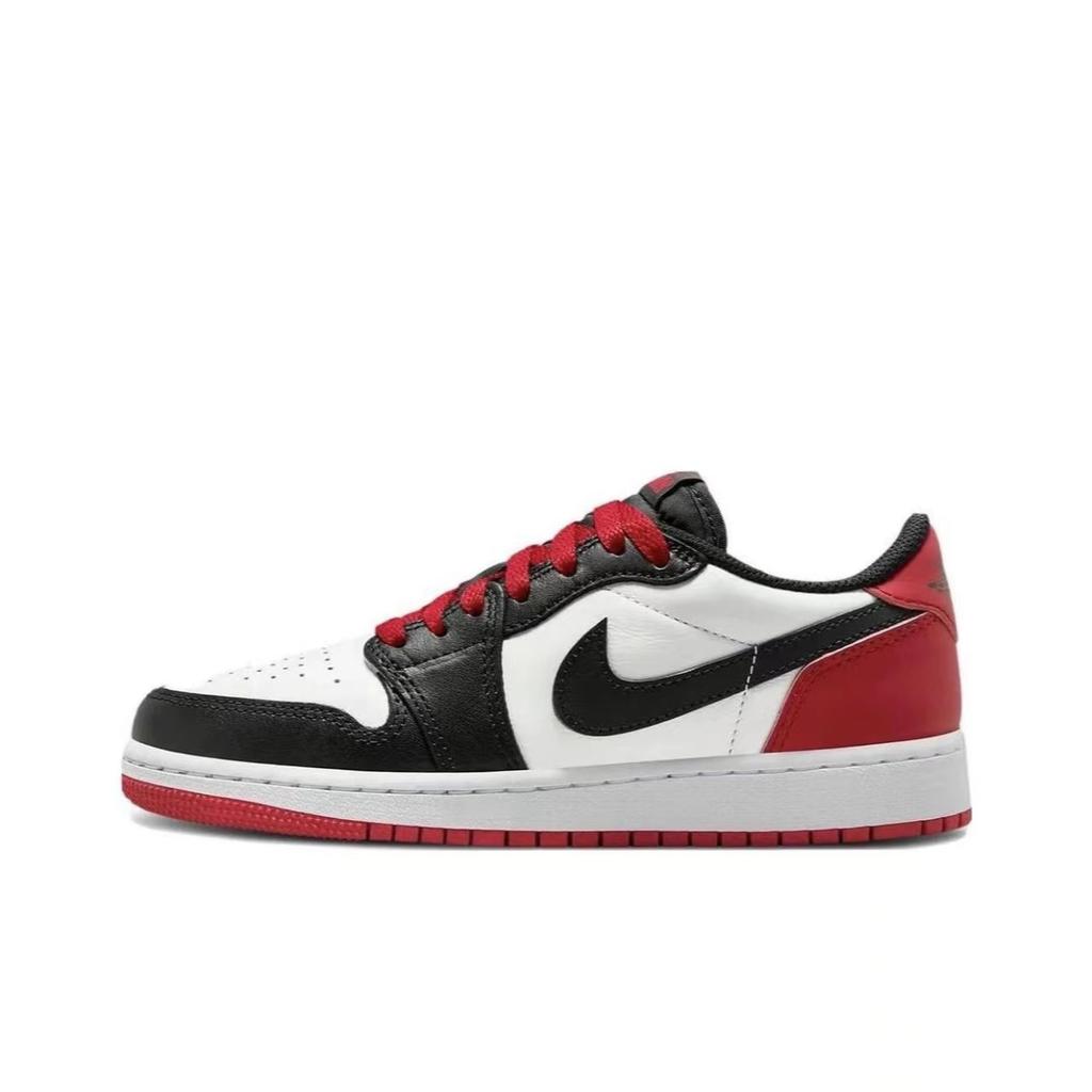 Jordan Air Jordan 1 RISK Низкие Винтажные Баскетбольные Кроссовки GS Розово-Коричневые CZ0858-106(Team27-S-BOX)