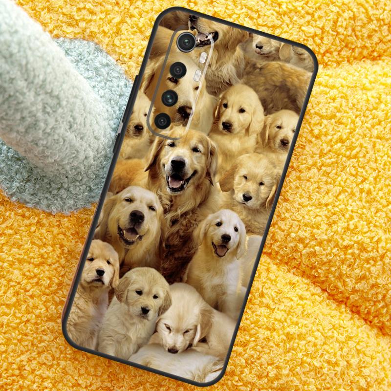 Golden Retriever Dog Case For POCO X3 X4 X5 F5 Pro M5s C40 F4 GT F3 Cover For Xiaomi 12T 11T Pro 12 13 Lite 12X