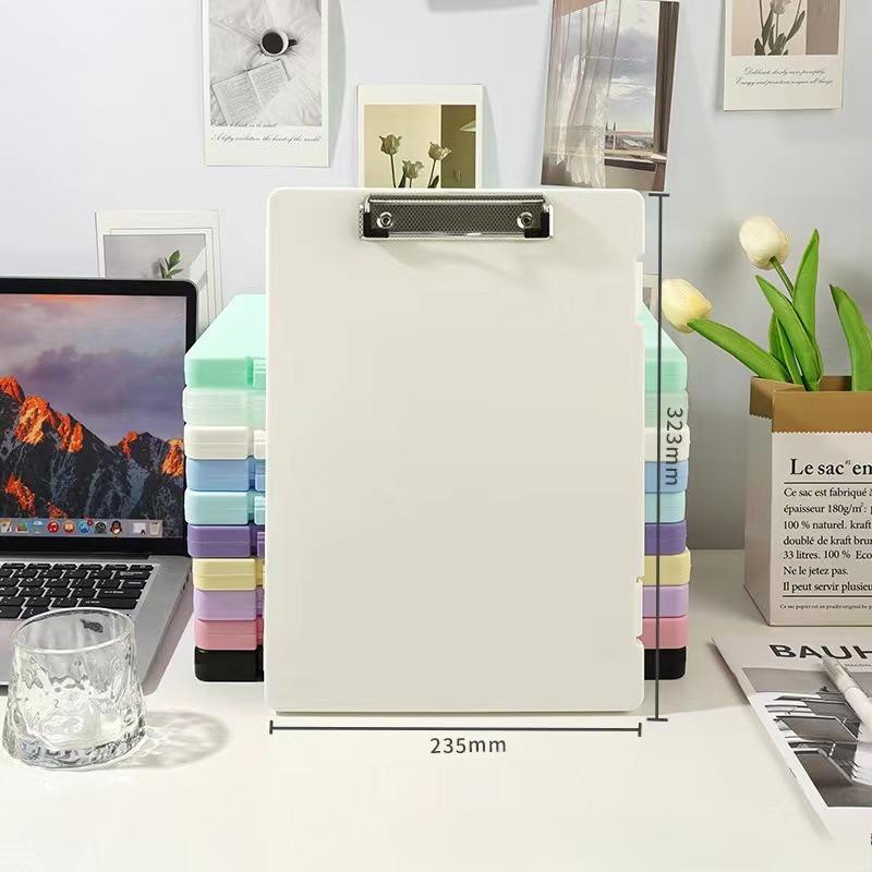 Папка для файлов формата А4, коробка для хранения, зажим для пластины, студенческая специальная тестовая бумага для хранения и отделки, артефакт, информационная книга большой емкости