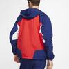 Nike Спортивная одежда Heritage Windrunner Мужская тканая куртка с капюшоном Красный Синий CJ4359-657
