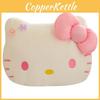 Плюшевая мягкая подушка Hello Kitty с украшениями в виде цветка и банта для детского подарка