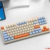 M87 Механическая клавиатура Bluetooth Игровая клавиатура 2.4G+BT5.0+RGB 87 Клавиш Беспроводная клавиатура Type-C Подсветка Игровая клавиатура