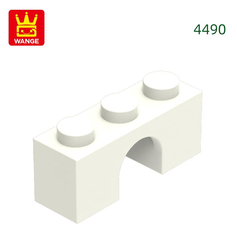 Нетоксичные 97 шт./лот 4490 Арка 1x3 Строительные блоки Аксессуары для Moc Совместимые с Кирпичиками DIY Детские игрушки Подарочная коробка