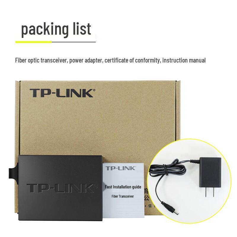 TP-LINK Industrial Ethernet Fiber Optic Media Converter