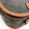 Great CELINE Shoulder Bag Medium Folco Triomphe Canvas Shoulder Bag 19150 Used
