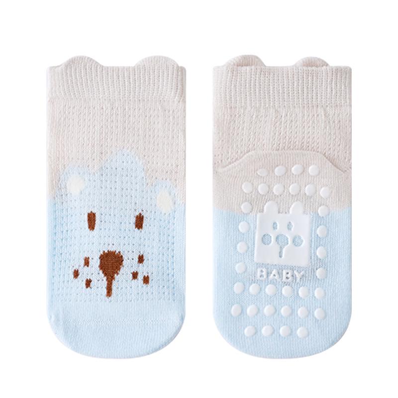 Новые летние нескользящие детские носки - Защита от холода для малышей, учащихся ходить, для мальчиков и девочек