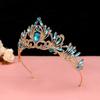 Elegant Baroque Crown Vintage Princess Rhinestone Tiara Ancient Greece Tiara  Birthday Head Jewelry