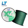 LineThink 500 м Суперпрочная 4-жильная плетеная леска PE, износостойкая и идеальная для морской рыбалки
