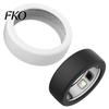Smart Ring Cover 2 Pcs Silicone Protector for Oura Ring5, Ultra-Thin Sleeve, Durable Protection Scratch Resistant Waterproof All Round Daily Women Men
