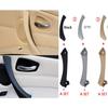 Car Inner Handle Interior Door Panel Pull Trim Cover Gray Beige Black Left Right For BMW 3 Series E90 E91 316 318 320 325 328